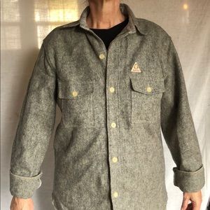 Vintage wool shirt made in New Zealand by Wanganu
